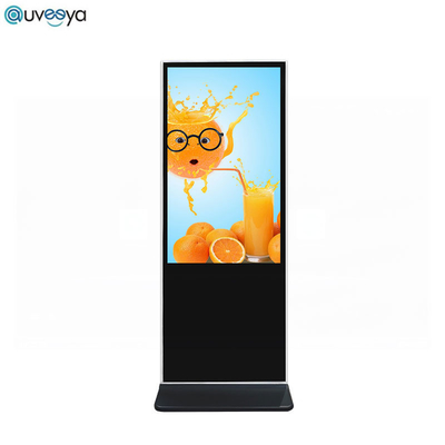 Kiosk màn hình cảm ứng tương tác 16 GB trên sàn hồng ngoại để quảng cáo thông tin