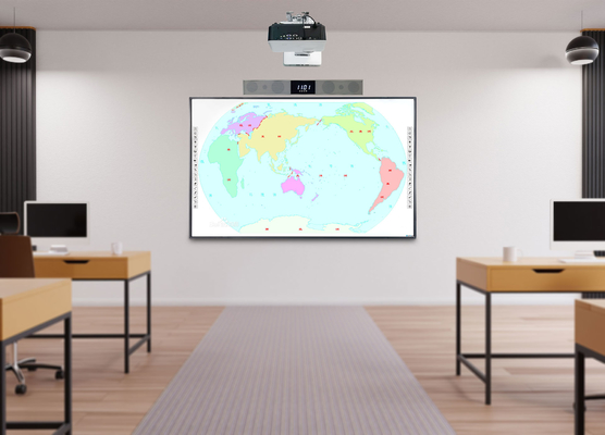 Màn hình bảng tương tác di động kỹ thuật số 83 inch cho lớp học