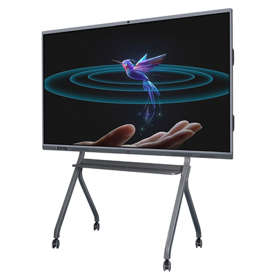 Bảng trắng màn hình cảm ứng thông minh tương tác Android 11.0 hồng ngoại 65 inch