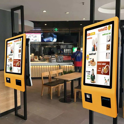 Thức ăn nhanh 21,5 &quot;24&quot; 27 &quot;32&quot; 42 &quot;inch Màn hình cảm ứng Máy tự thanh toán Kiosk đặt hàng thanh toán tự phục vụ cho nhà hàng