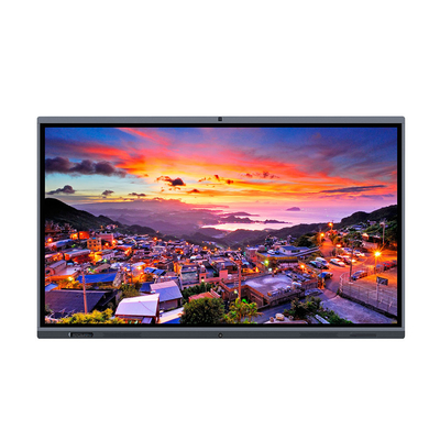 Bảng dạy màn hình cảm ứng tương tác giáo dục hồng ngoại 4k LED 65 inch