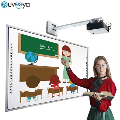 Bảng trắng kỹ thuật số tương tác di động 4K SKD Đa cảm ứng