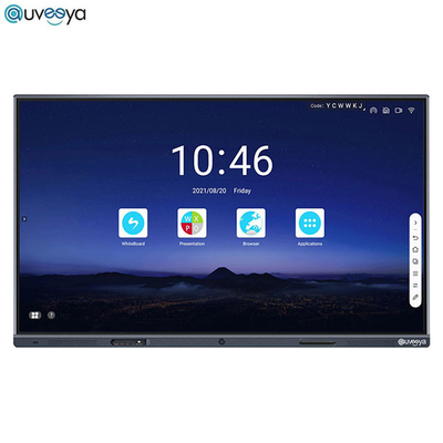 Màn hình phẳng tương tác kỹ thuật số LED 16GB Multi Touch LED 75Inch cho trường học