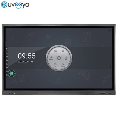 Màn hình hiển thị tương tác bảng thông minh di động 65 inch cho phòng học 400cd / m2