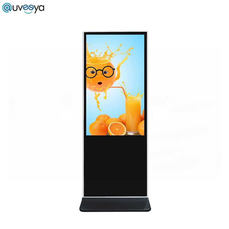 Kiosk màn hình cảm ứng tương tác 16 GB trên sàn hồng ngoại để quảng cáo thông tin