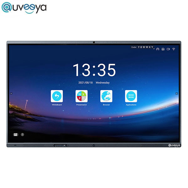 65, 75, 86, 98, 110 inch Bảng tương tác điện tử cầm tay có camera tích hợp